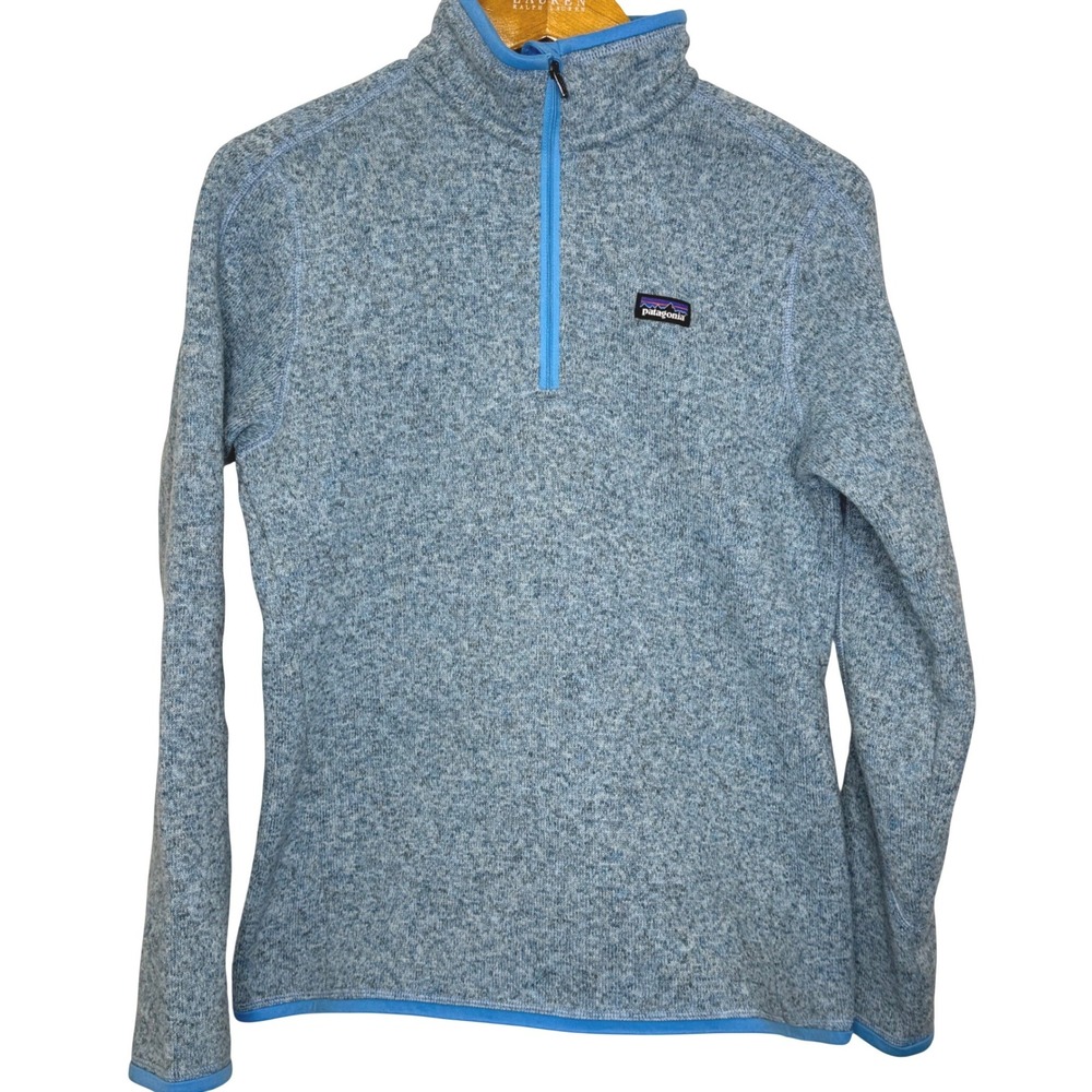 Patagonia Better Fleece Sweater Jacket Women's Medium Steam Blue